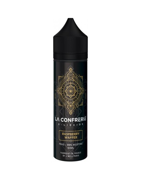 JWell Montélimar - E-liquide Framboise Gaufrette 50ml - La Confrérie
