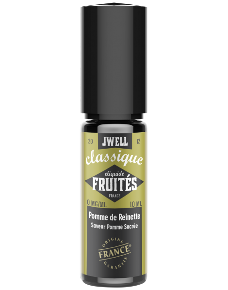 JWell Montélimar - ELiquide Saveur Pomme Reinette 10ml