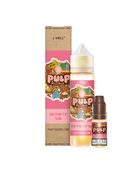 JWell Montélimar - E-liquide Pulp The Pink Fat Gum 50ml