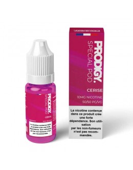 JWell Montélimar - E-liquide Sel de Nicotine Prodigy 10ml Cerise