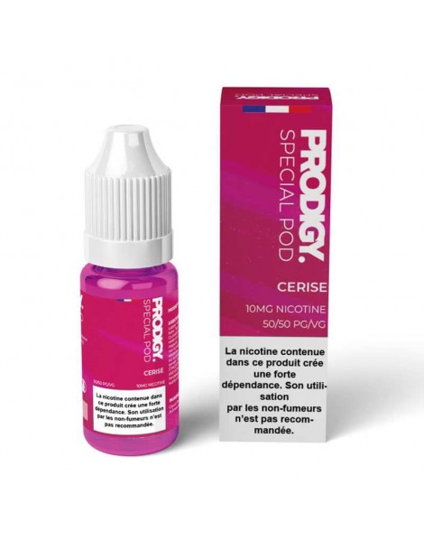 JWell Montélimar - E-liquide Sel de Nicotine Prodigy 10ml Cerise