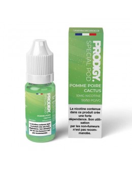 JWell Montélimar - E-liquide Sel de Nicotine Prodigy 10ml Pomme Poire