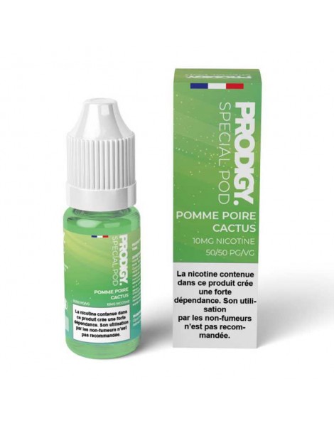 JWell Montélimar - E-liquide Sel de Nicotine Prodigy 10ml Pomme Poire