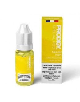 JWell Montélimar - E-liquide Sel de nicotine Prodigy 10ml Melon Kiwi