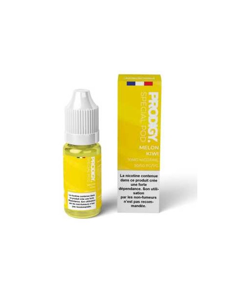 JWell Montélimar - E-liquide Sel de nicotine Prodigy 10ml Melon Kiwi